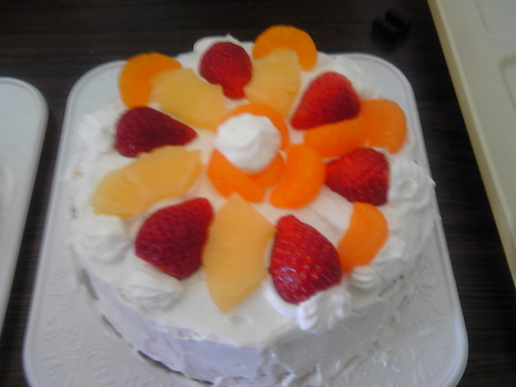 ケーキ作り