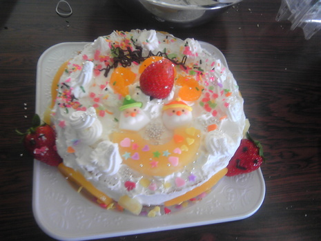 ケーキ作り