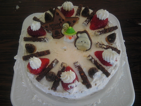 ケーキ作り