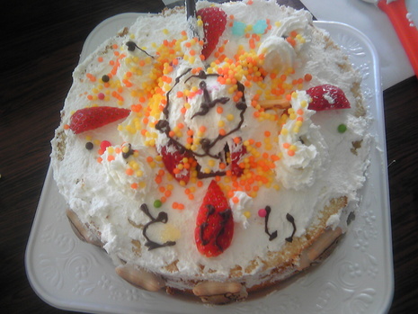 ケーキ作り
