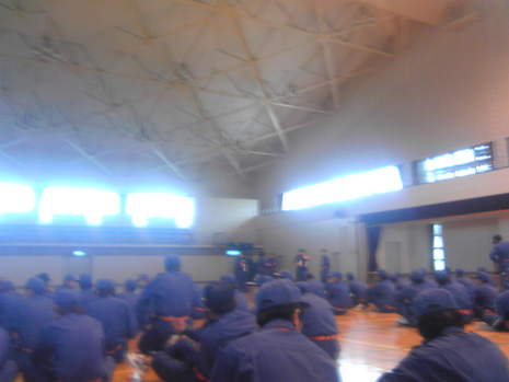 大演習前の練習