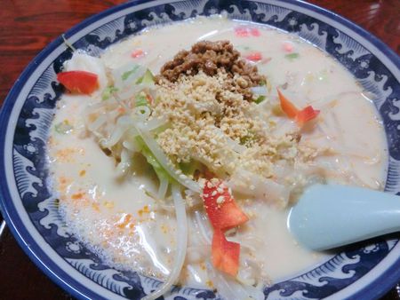 豆乳ラーメン（醤油味）♪