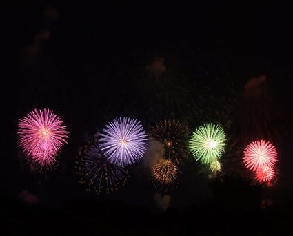 酒田花火ショー2010