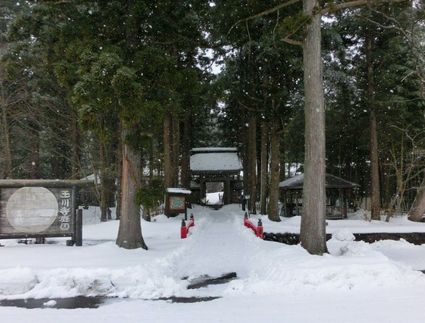 雪の玉川寺