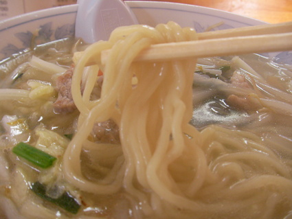 千竜さんの肉入りタンメン
