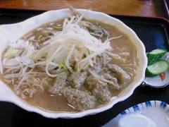 『百姓そば屋 ごすけ』 強烈川ガニ叩きラーメン!!