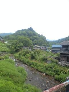 しな織りの里②…山菜の宿金沢屋