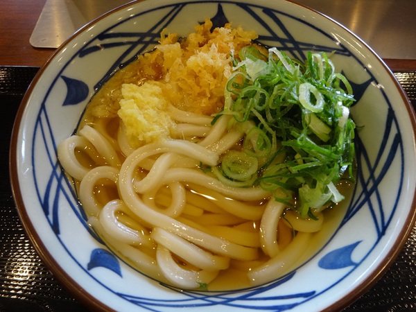 かけうどんネギ大盛
