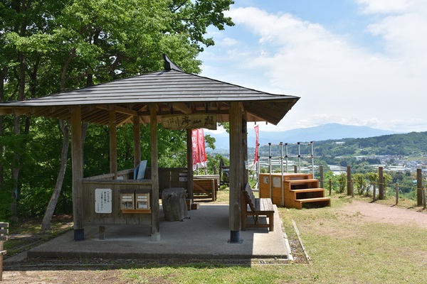 大山自然公園のヒメサユリと日本一公園の最上川景観 大山自然公園のヒメサユリと日本一公園の最上川景観