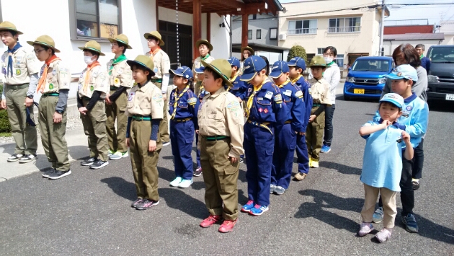 入隊・上進式