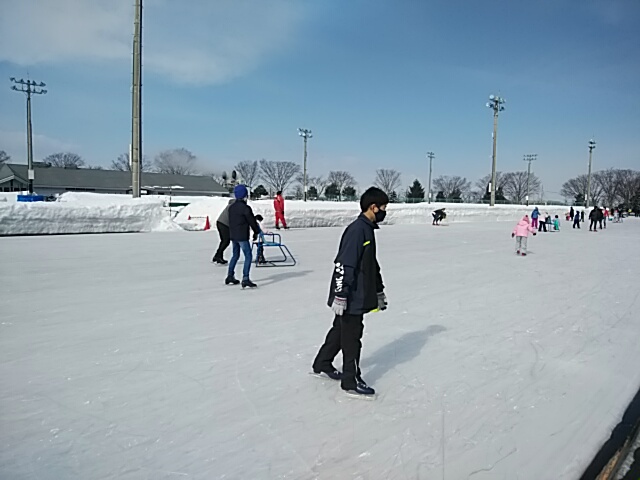 スケート訓練