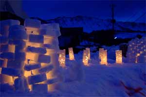 雪灯篭in笹野