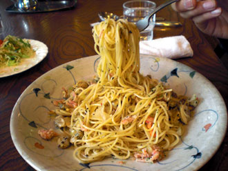 イビサでランチ