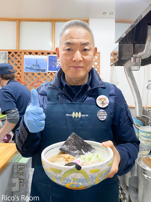 R 『麺屋 みや蔵』(秋田県にかほ市『にかほっと』内)へ、新年のご挨拶 R 『麺屋 みや蔵』(秋田県にかほ市『にかほっと』内)へ、新年のご挨拶