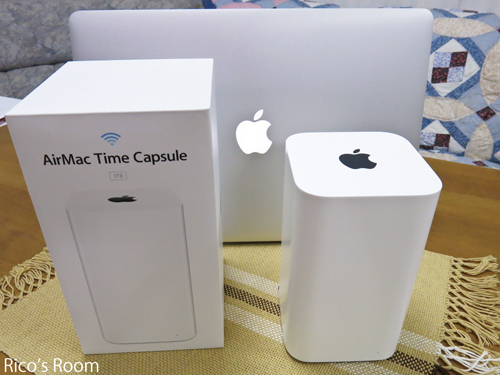R 『AirMac Time Capsule 3TB』を購入してみました♪