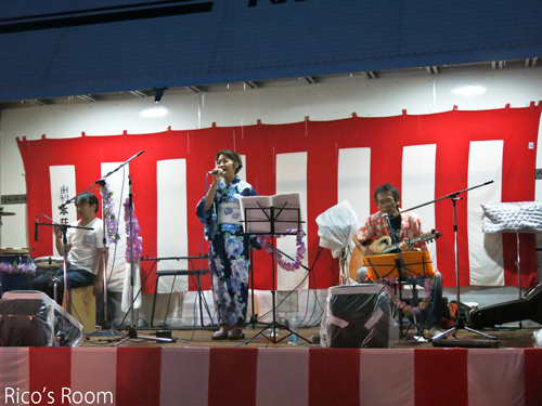 R 羽後本荘駅前『安産地蔵尊祭典』宵宮演芸会にYOSHIKO&RICOで出演をさせていただきました♪