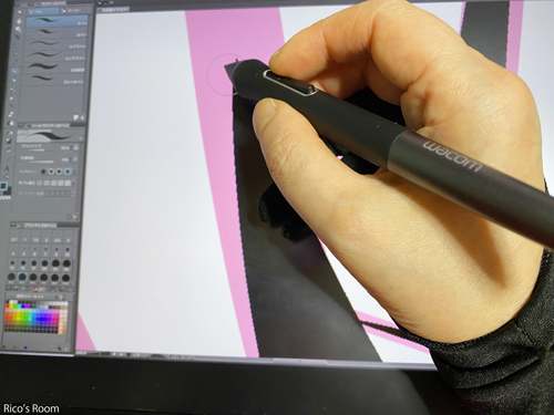 R 引き寄せの法則?!『タブレット用手袋』をGET &『ペンタブレット』でイラストレーション制作 R 引き寄せの法則?!『タブレット用手袋』をGET &『ペンタブレット』でイラストレーション制作