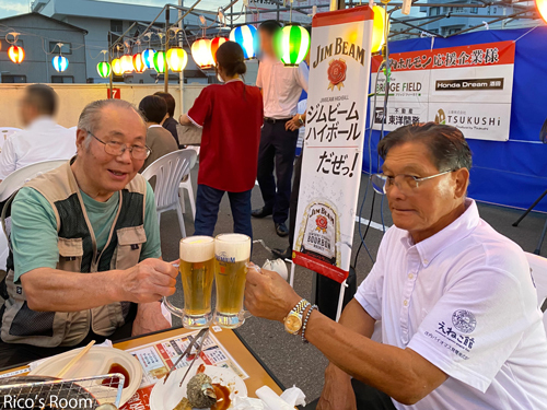 R 『庄内だるモンwithパラダイス/ビアガーデン』(山形県酒田市『庄内ホルモン酒田店』駐車場)へお招きいただきました♡ R 『庄内だるモンwithパラダイス/ビアガーデン』(山形県酒田市『庄内ホルモン酒田店』駐車場)へお招きいただきました♡