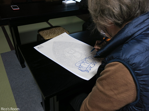 R 令和元年デザイナー冥利に尽きます！總光寺オリジナル写仏手本が完成&写仏体験会の実施