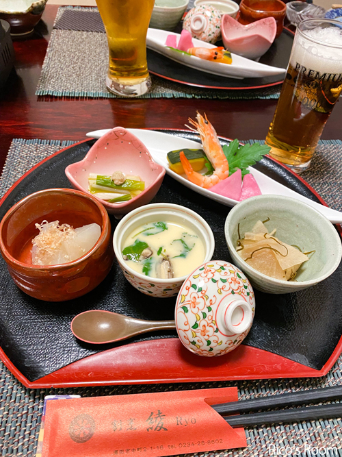 R 酒田市『割烹 綾 Ryo』さんで、歌・パーカッション&エレクトーン『旬風』の新年会♪ R 酒田市『割烹 綾 Ryo』さんで、歌・パーカッション&エレクトーン『旬風』の新年会♪