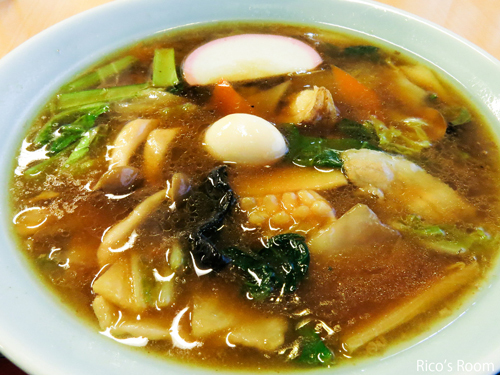 R なの花温泉「田田」内『食事処 いろり火』にて、半五目ラーメンの巻♪ R なの花温泉「田田」内『食事処 いろり火』にて、半五目ラーメンの巻♪