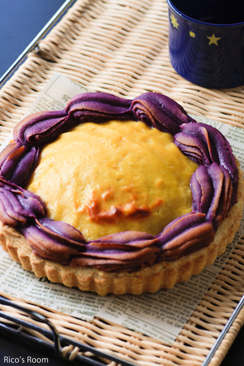 R 封印されたお菓子作り『紫芋とスイートポテトのタルト＆ショートケーキ』
