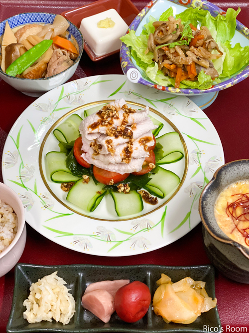 R 地産地消!『山形県鶴岡産キュウリ』&おうちごはん『庄内豚の冷しゃぶ定食』&『男前豆腐店/京の石畳』 R 地産地消!『山形県鶴岡産キュウリ』&おうちごはん『庄内豚の冷しゃぶ定食』&『男前豆腐店/京の石畳』