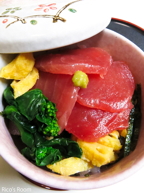 R バレンタイン寿司?『鉄火丼』と『サバ寿司』の巻♪ R バレンタイン寿司?『鉄火丼』と『サバ寿司』の巻♪