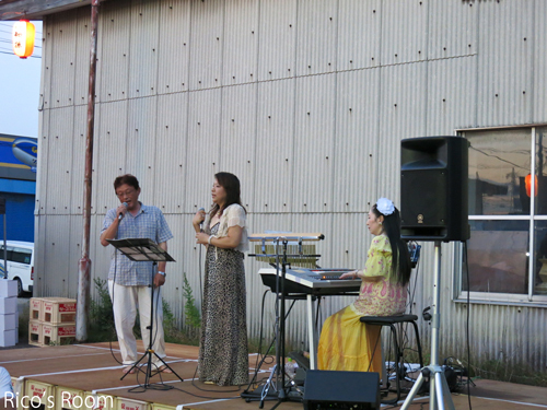 R 酒田電気工事協同組合青年部主催『ビアパーティー2014』にYOSHIKO&RICO出演しました♪