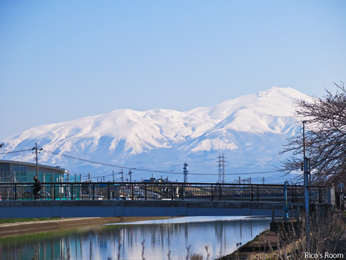 R 鳥海山春たより2014♪&『THE倹約鮭茶漬け』の巻 R 鳥海山春たより2014♪&『THE倹約鮭茶漬け』の巻