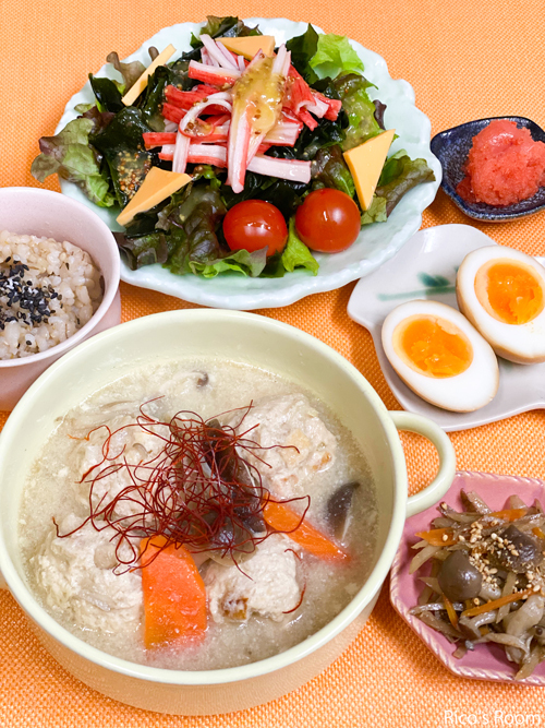 R 『日常美学』とは? & おうちごはん『鶏団子スープごはん』 R 『日常美学』とは? & おうちごはん『鶏団子スープごはん』