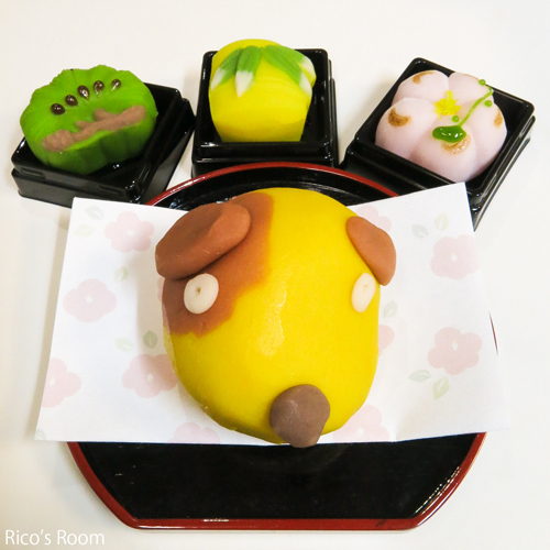 R 2018年、明けましておめでとうございます♪『東根菓子舗/正月上生菓子』 R 2018年、明けましておめでとうございます♪『東根菓子舗/正月上生菓子』