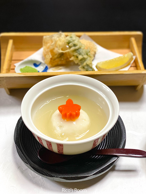Rico's Room2:R 山形県鶴岡市『新茶屋』副島種臣翁の対幅の前で