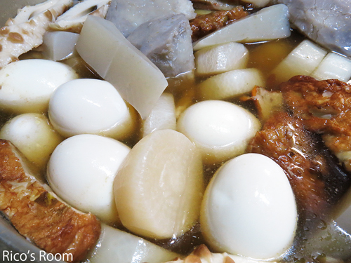 R コンビニおでんの裏技で、我が家のおでんが大変身の巻