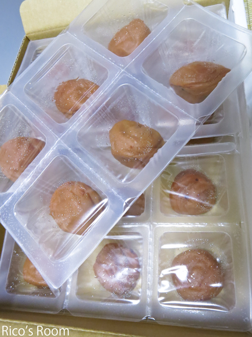 R 猛暑には『アイス梅』♪&アソート紀州南高梅の食べ比べ