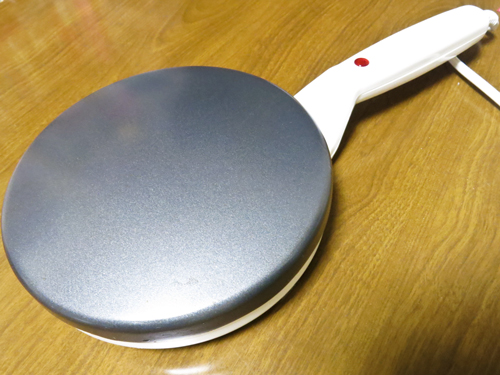 R クレープメーカーでクレープ作り講習の巻♪