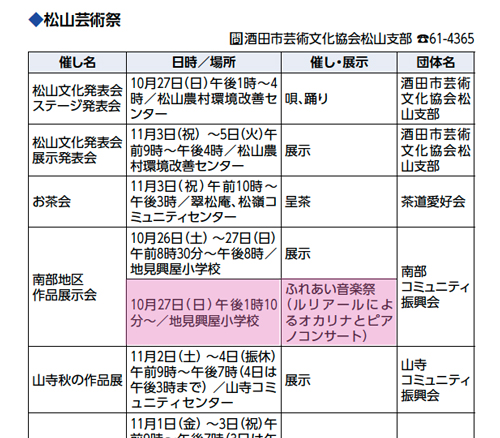 R 音響機材車購入成約♪&『庄内町の広報&酒田市の広報』掲載