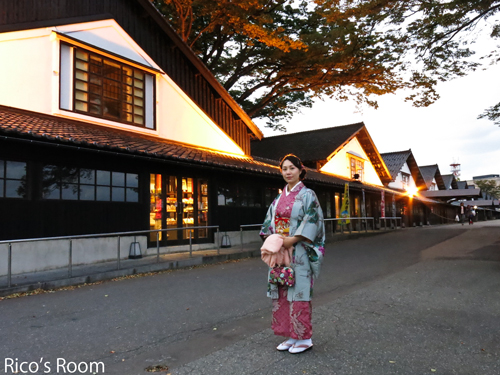 R 着物美人いな子さんと行く『山居倉庫』と生石『大松家』