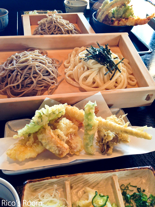 R『草介』二色合盛天&天丼セットで大満足♪(鶴岡市藤島)