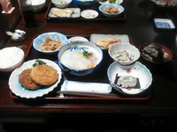 最終日の飛島のごっつぉ
