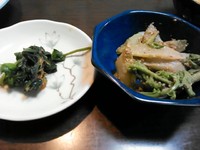 タラの芽のゴマ和え