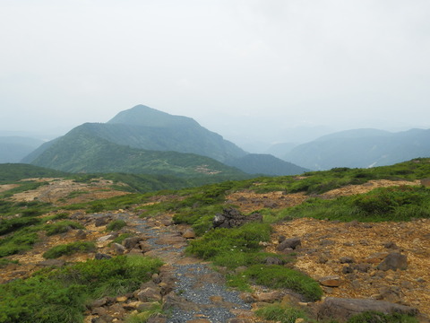熊野岳(刈田岳・お釜・馬の背経由)