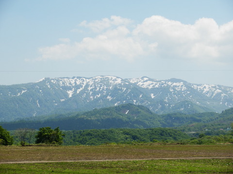 肘折温泉【地滑り現場】