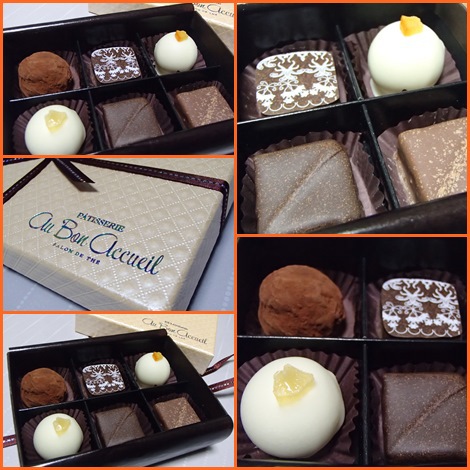 オーボナクイユ(Au Bon Accueil)のチョコレート