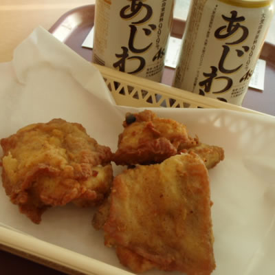 ケンタッキーフライドチキンでビール
