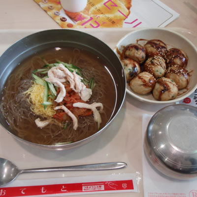 特製冷麺・チヂミ丸「石焼ビビンバ あんにょん」