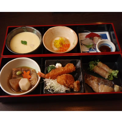 稀澄(きすみ)・1日20食限定の松花堂弁当・酒田