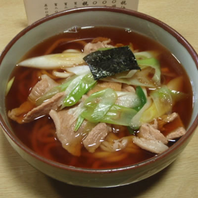 肉うどん(2)/笹川食堂/羽黒町野荒町