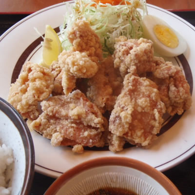 とり唐揚げ定食(油淋鶏)・ごはん職人六兵衛