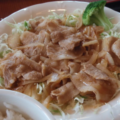 生姜焼き定食・ごはん職人六兵衛